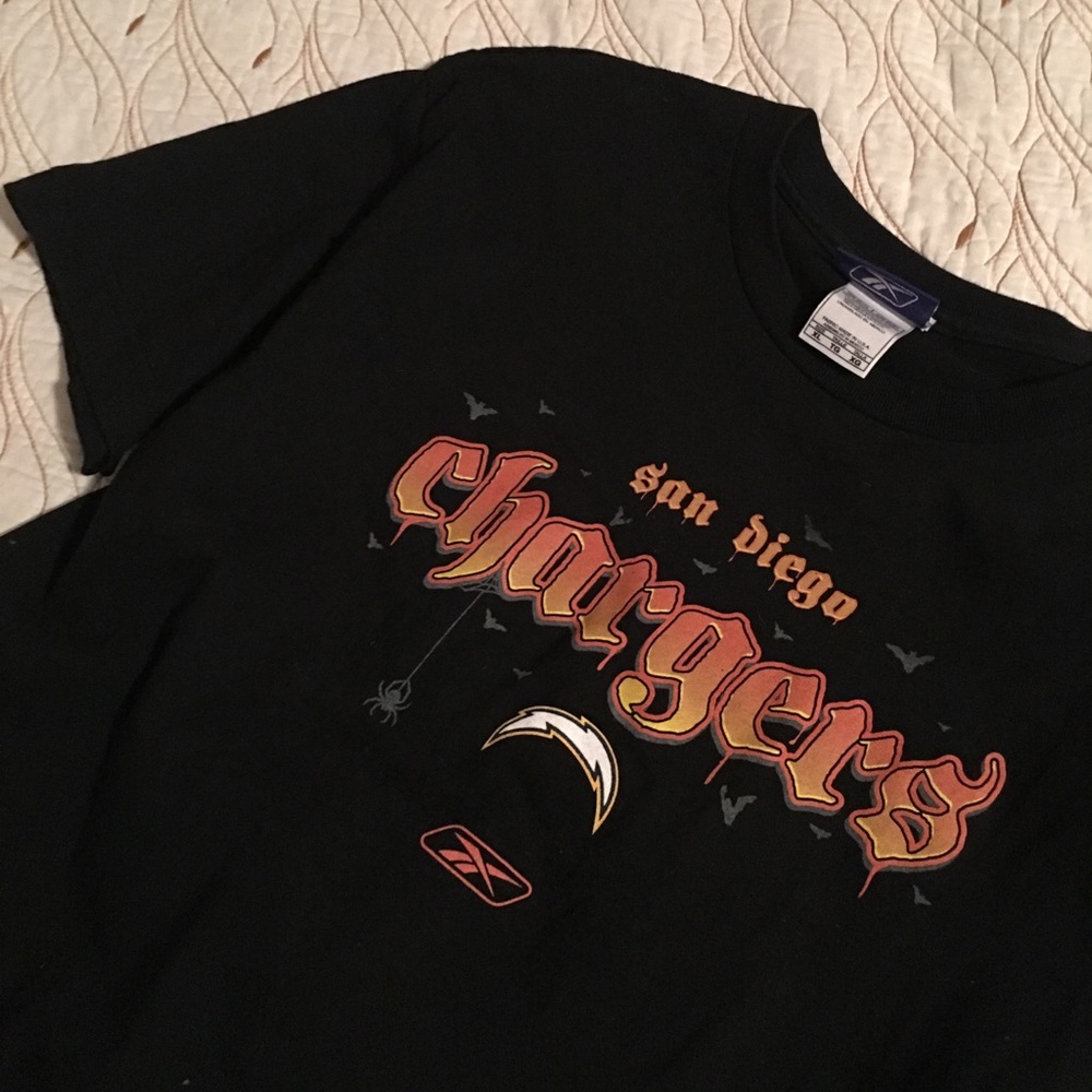 San Diego Chargers Halloween Theme T