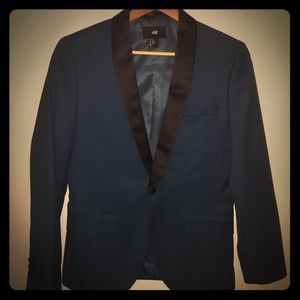 Teal Tuxedo blazer size 34R
