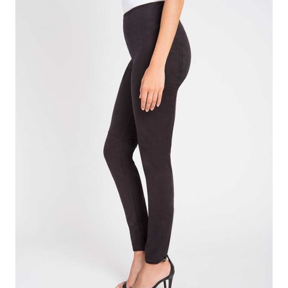 NWT Lyssé suede legging pants size XS black