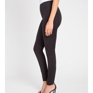 NWT Lyssé suede legging pants size XS black