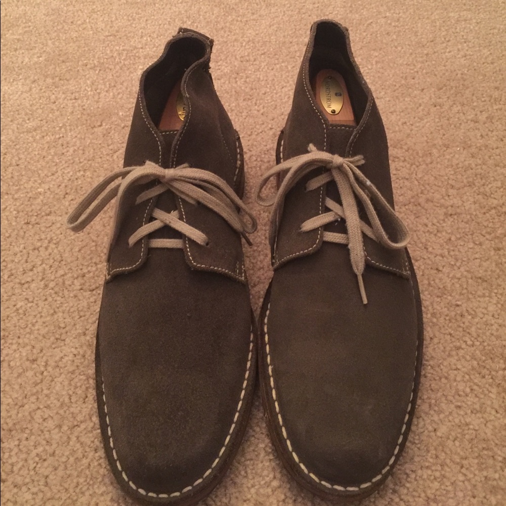 Grey Suede Chukka