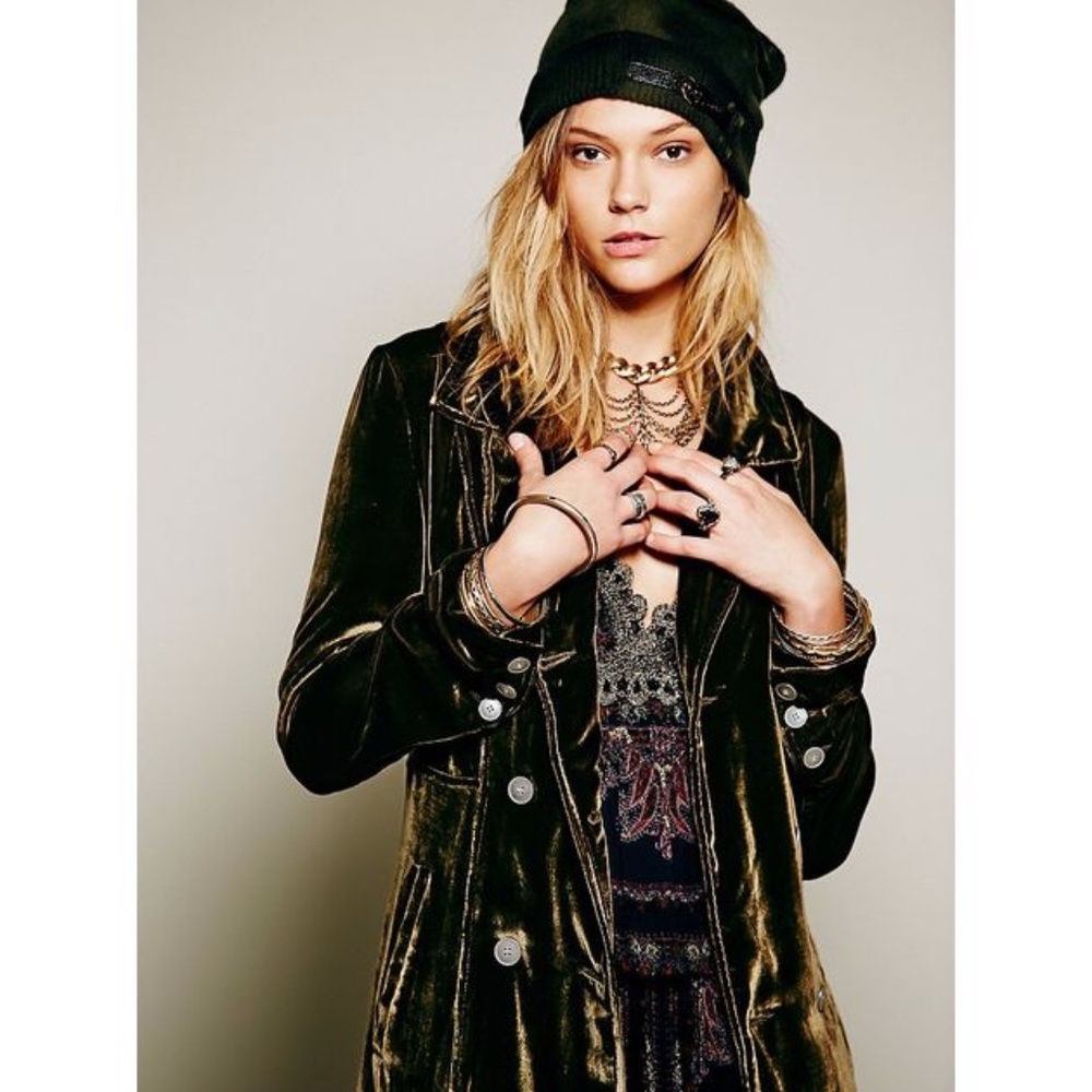 ISO Free People Velvet Duster Jacket