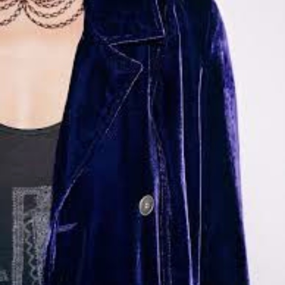 ISO Free People Velvet Duster Jacket - Picture 5 of 8