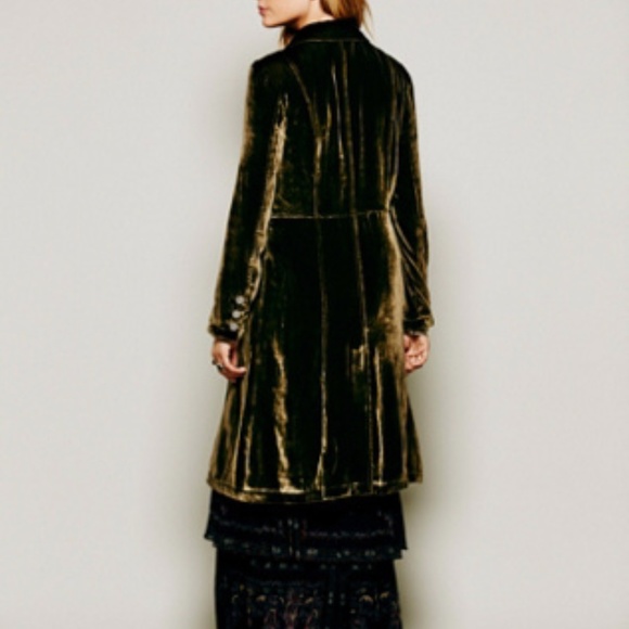 ISO Free People Velvet Duster Jacket - Picture 6 of 8