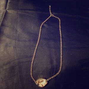 Gold plated dragons egg pendant