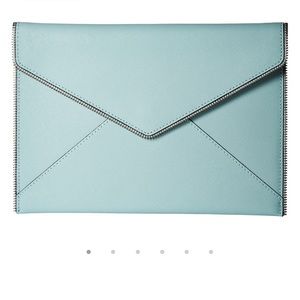 Rebecca Minkoff Blue Envelope Clutch NWOT