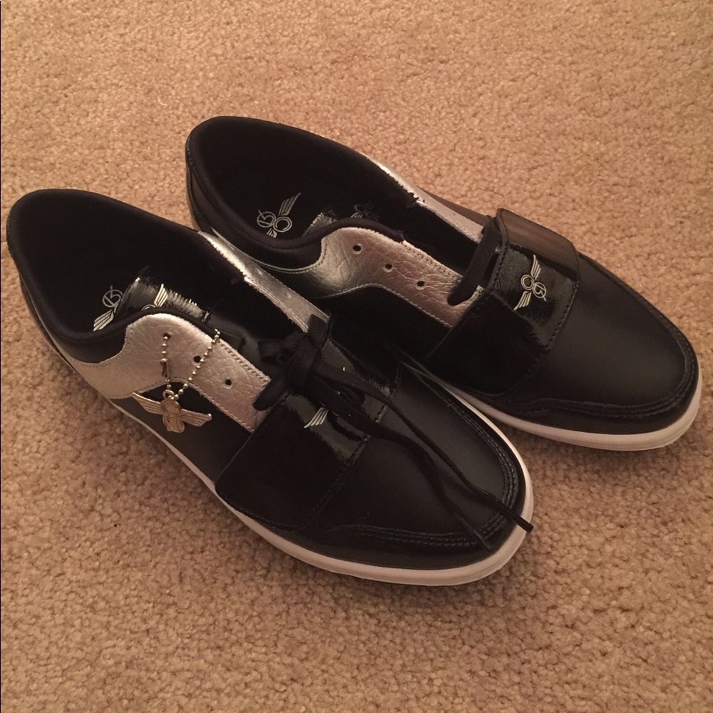 Creative Recreation Shoes Black & Silver size 8.5