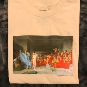 CLSC & co tee // creme colored