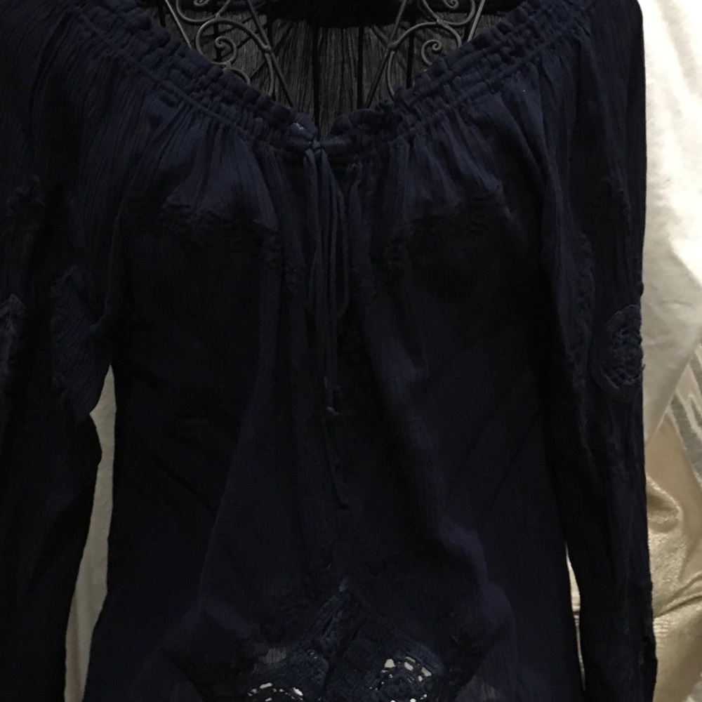 Navy Cotton Sress