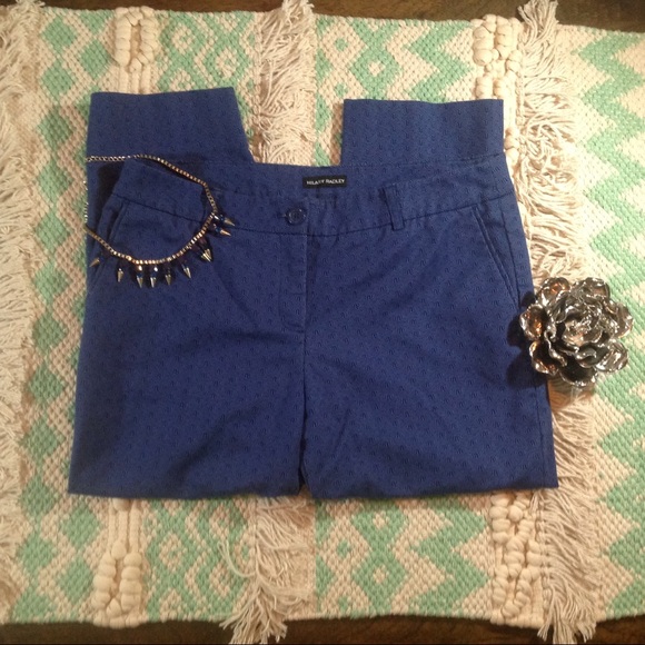 Patterned Cropped Pants - Office/Career Wear - Picture 2 of 5