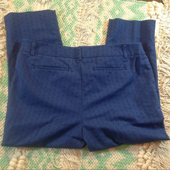 Patterned Cropped Pants - Office/Career Wear - Picture 5 of 5