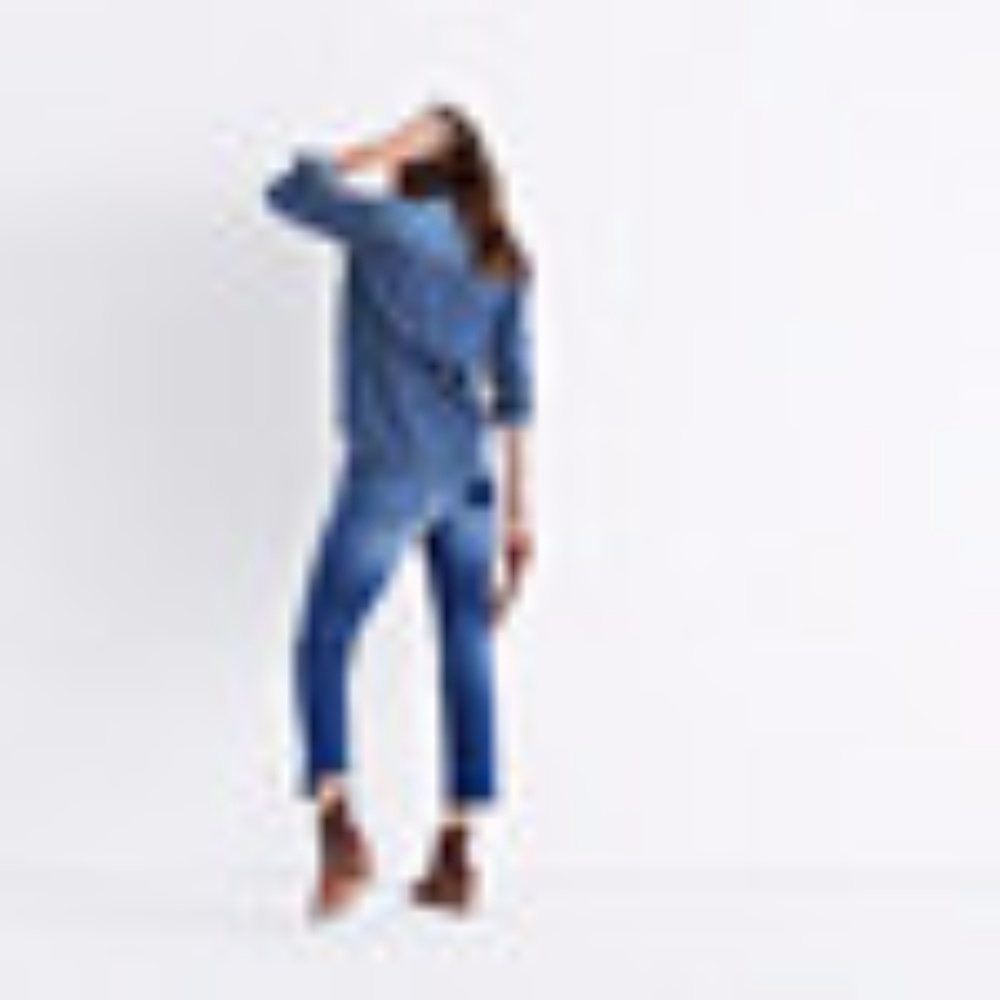NWT Denim Tie-neck shirts - Picture 5 of 5