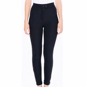 NEW American Apparel Black Riding Pants S NWT RARE