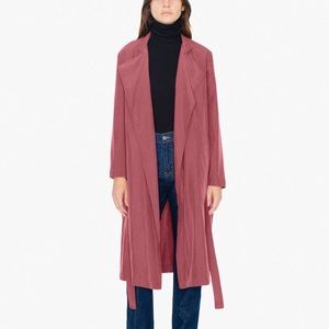 American Apparel Lightweight Dylan Trench Coat M/L