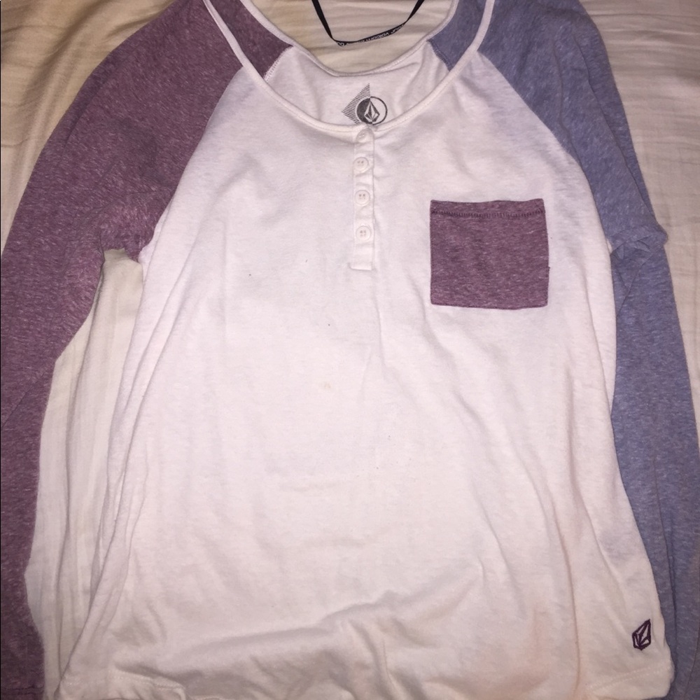 Volcom colorblock long sleeve