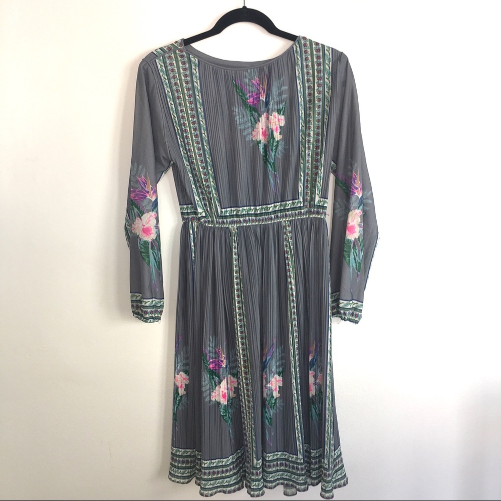 70s vintage crepe dress