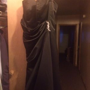 Black David's Bridal Gown