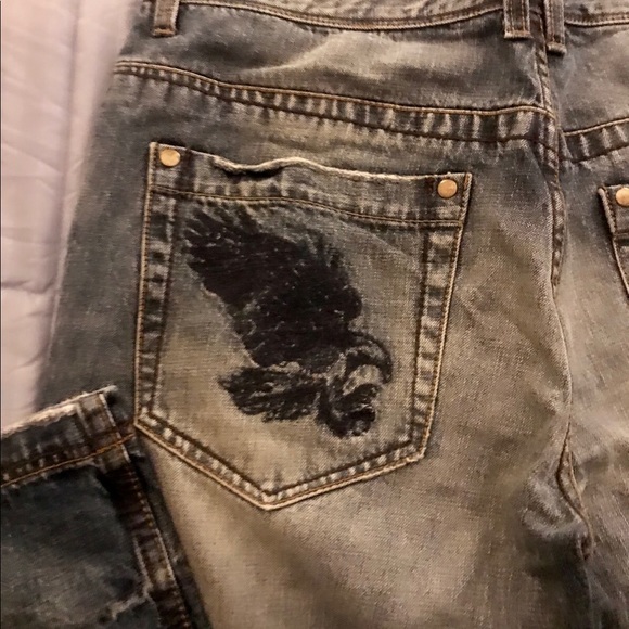 Armani Exchange Faded Jeans. - Picture 6 of 8