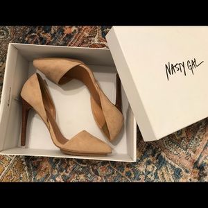 New Nasty Gal Nude D’Orsey Pump 8