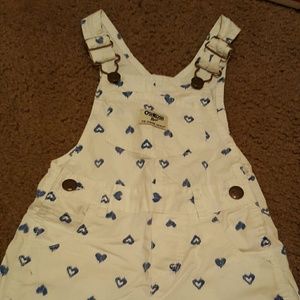 Oshkosh B'gosh Short Overalls 2t