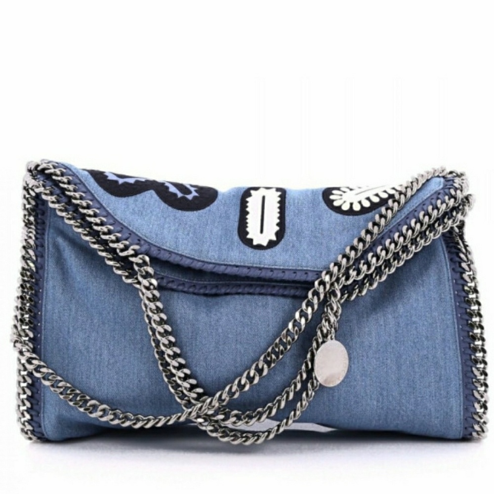Stella McCartney 'Falabella - Adorned' Denim Tote - Picture 5 of 8