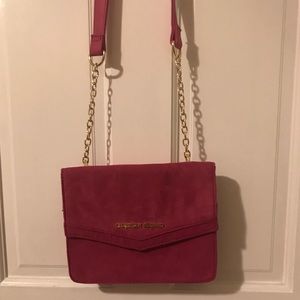 Bright Pink over/across the shoulder small bag