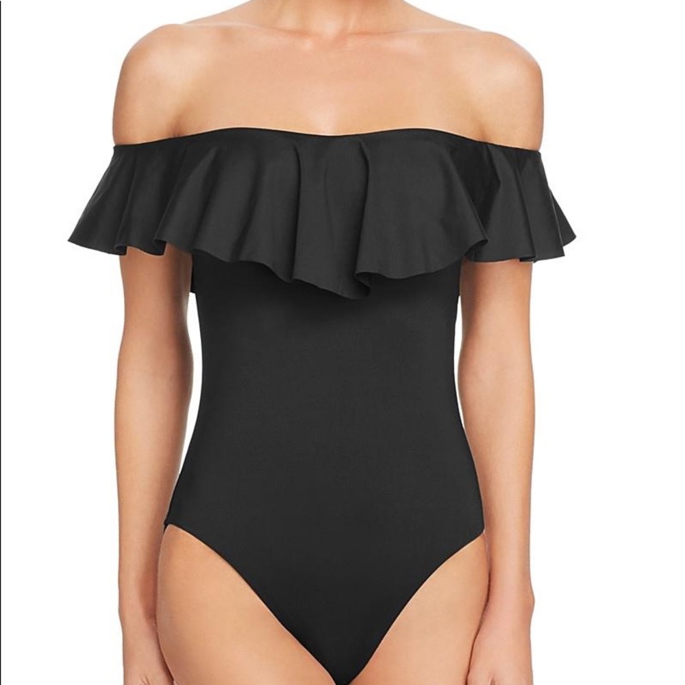 NWT Trina Turk Gypsy Off The Shoulder Swimsuit
