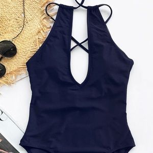 NWT🎉🎉Cupshe Broken Ocean One-piece Swimsuit