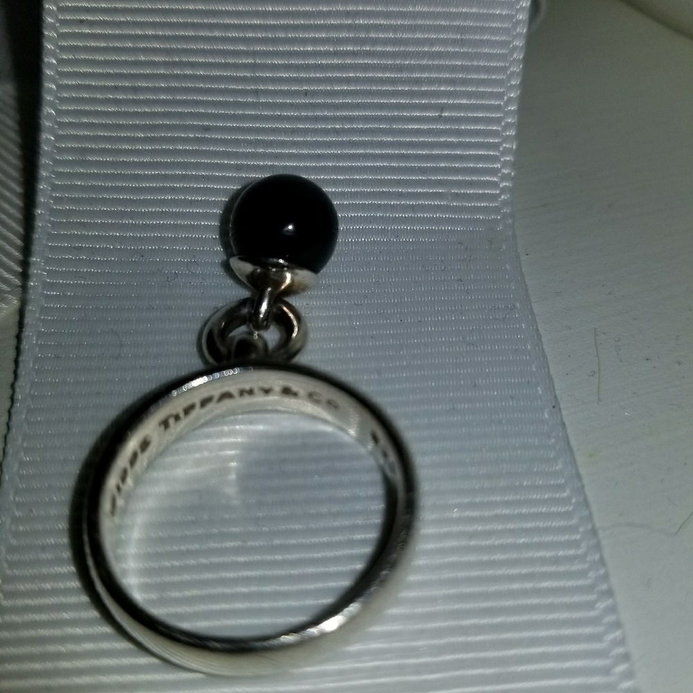 Tiffany & Co onyx ring