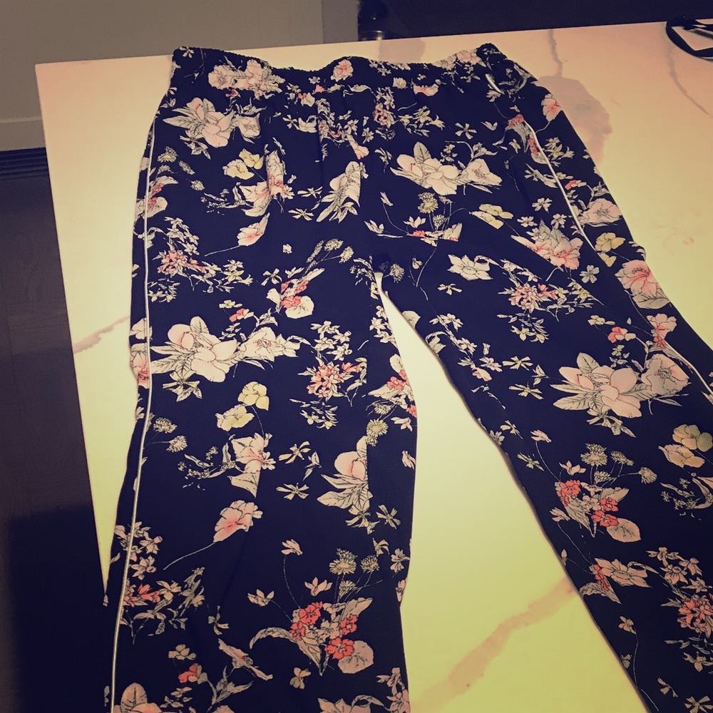 Re:named silk track pants-size small