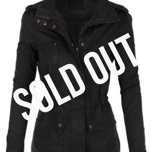 ✅🌟UTILITY JACKET - BLACK🌟✅