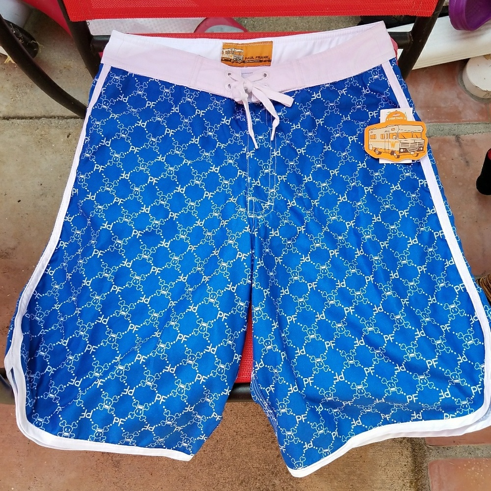 Paul Frank Board Shorts, New W/ Tags