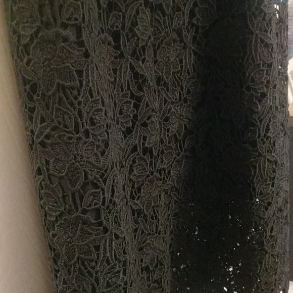 High Waist Lace Midi Skirt - Picture 5 of 8