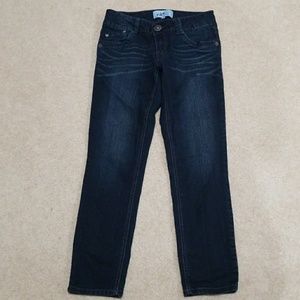 Jolt Dark Blue Distressed Jeans, Size 5, worn 1x