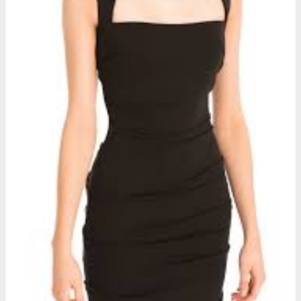 Nicole by Nicole Miller Platinum full length dress