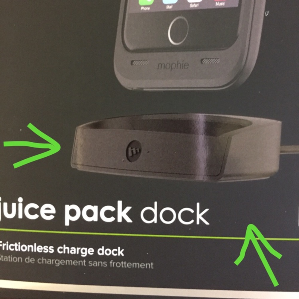 Mophie juice pack dock