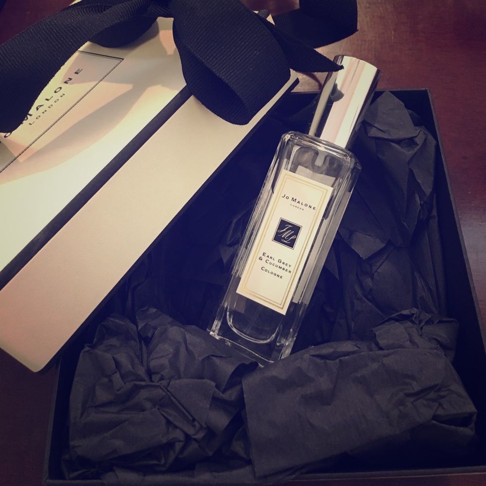 Jo Malone Earl Grey and Cucumber perfume with box