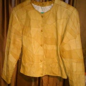 Nice ladies leather jacket size med