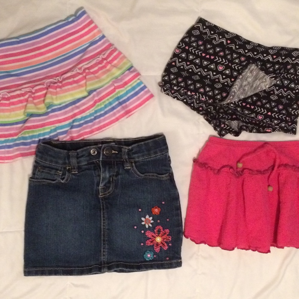 Toddler Girls skirt lot size 5T