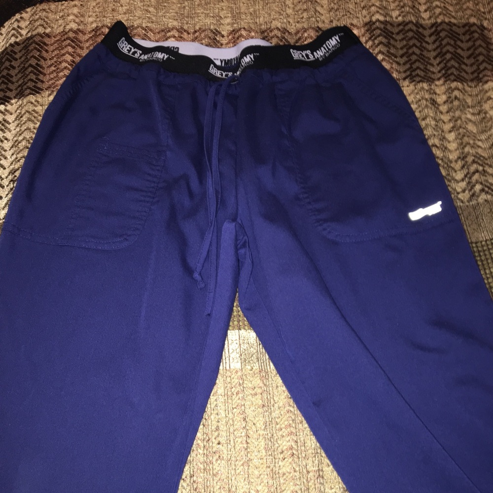 Navy (indigo) Grey's Anatomy scrub pants