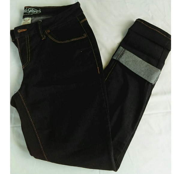 faded glory velvet touch skinny jeans