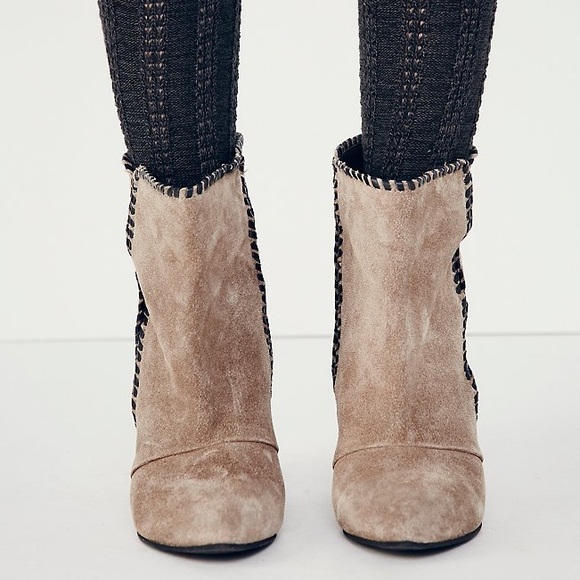 FREE PEOPLE "Up All Night" Ankle Bootie BOOTS - Picture 2 of 4