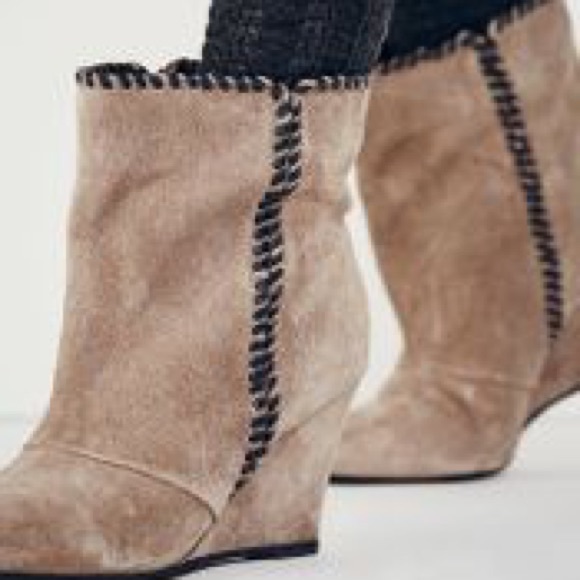 FREE PEOPLE "Up All Night" Ankle Bootie BOOTS - Picture 3 of 4