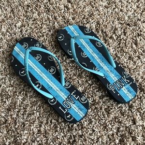 NWOT! LOVE & PINK Flip Flops by Victoria's Secret