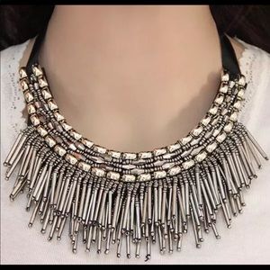 Beautiful beads tassel necklace