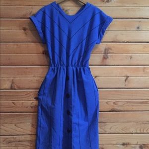 Vintage 80's/90's Blue Summer Dress