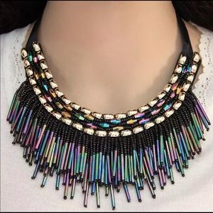 Beautiful beads tassel necklace