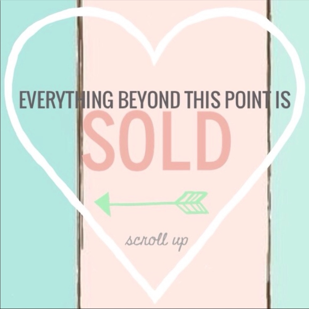 Sold beyond this point :)