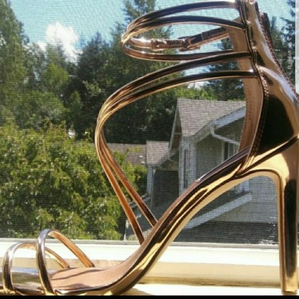 Rose gold Steve Madden Heels