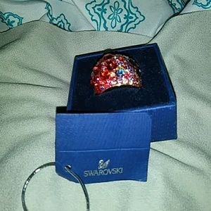 Swarovski crystal ring